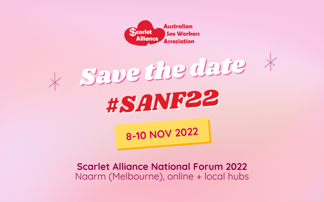 SANF22 Save the Date!