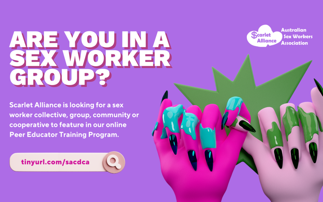 Paid opportunity: sex worker groups case study