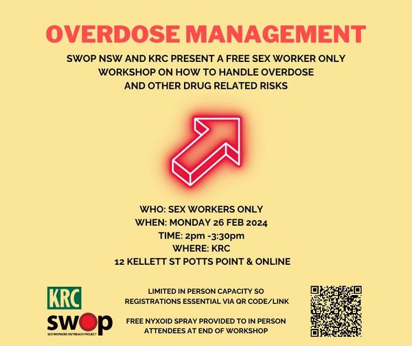SWOP NSW Overdose Management,